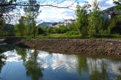 Ayódar desde el rio Chico